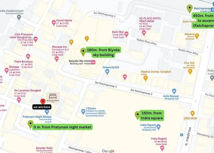 Discoveryhome5 At Pratunammarket Апартаменты *
